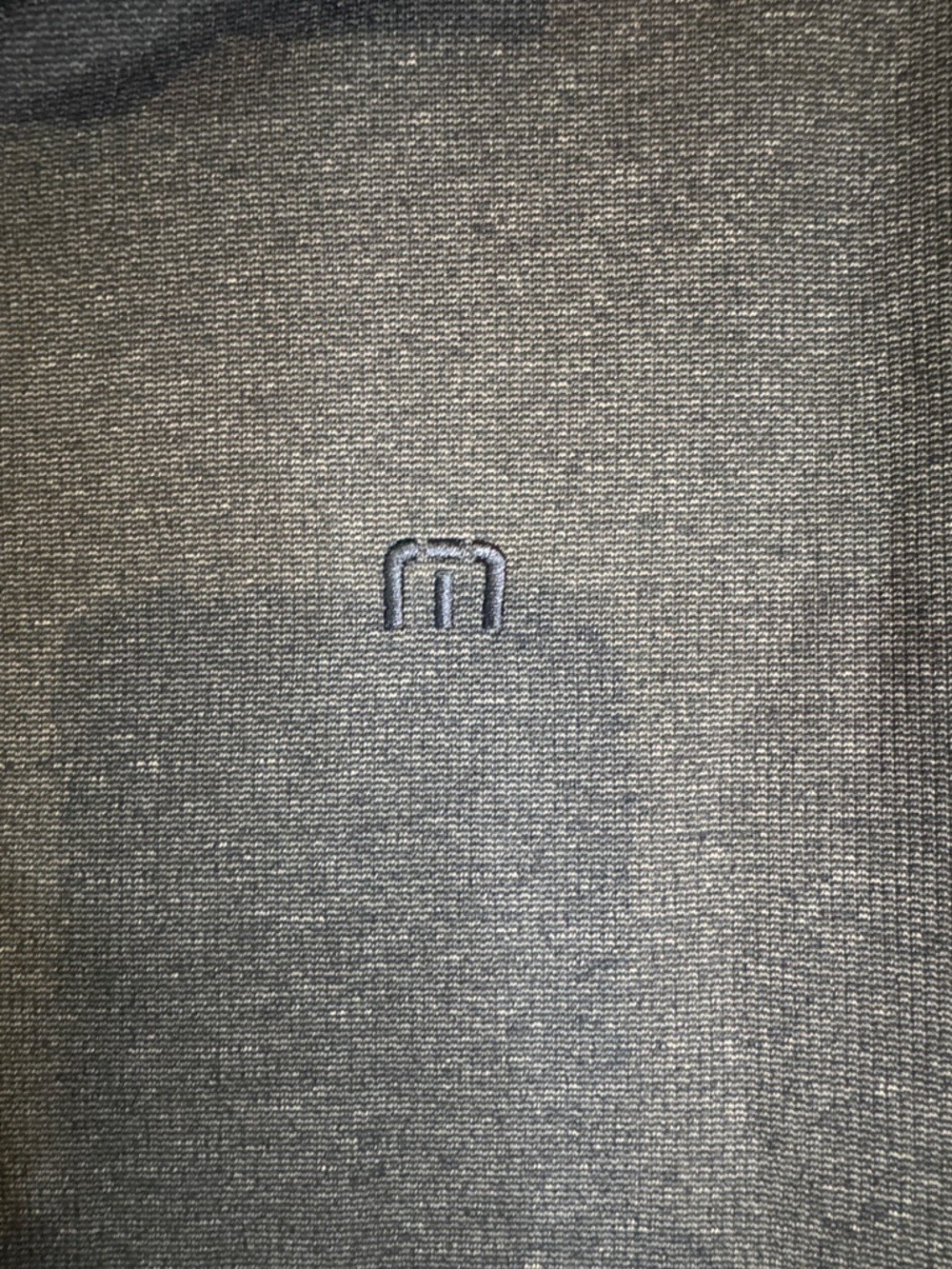 Travis Mathew Men's Charcoal Heather Polo - Picture 5 of 11